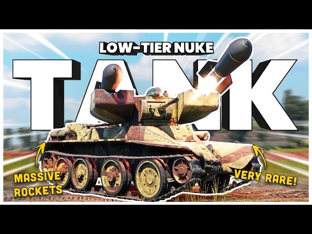 Playing The MINI-NUKE Launcher in War Thunder (RBT-5)