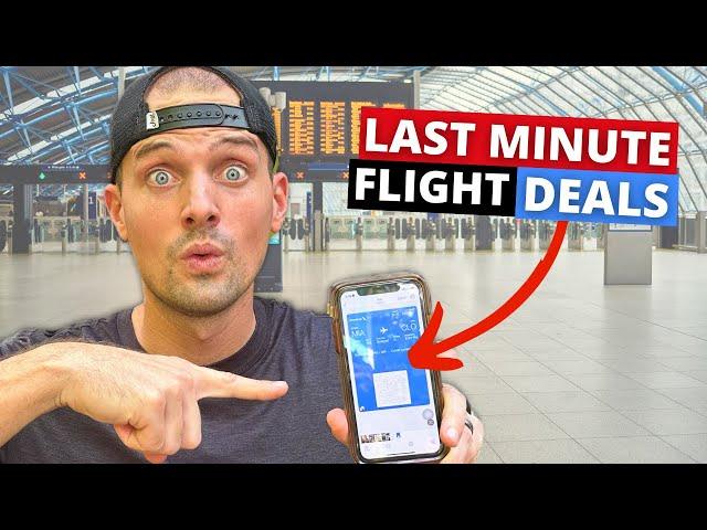 How to find cheap flights LAST MINUTE (5 easy tips)