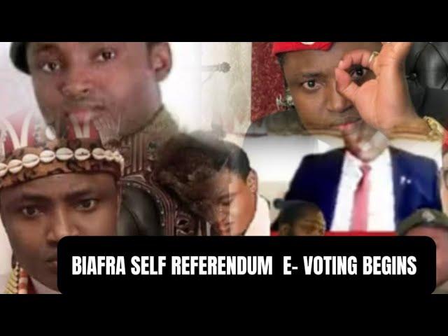 SELF REFERENDUM  E- VOTING FOR BIAFRA BEGINS GLOBALLY