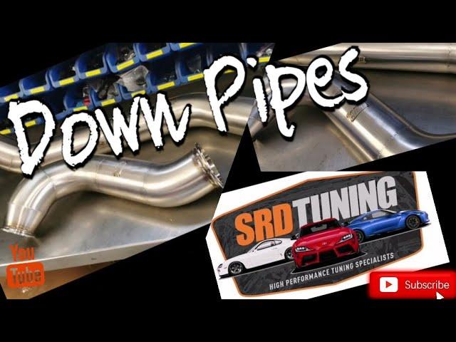 Toyota supra 4"downpipe and midpipe fabrication @ SRD Tuning