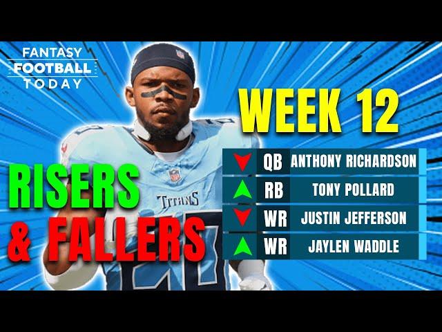 Week 12 Recap: Risers & Fallers, Injury News, Game-by-Game Breakdown | 2024 Fantasy Football Advice