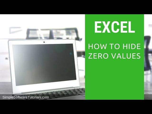 How to Hide Zero Values in Excel