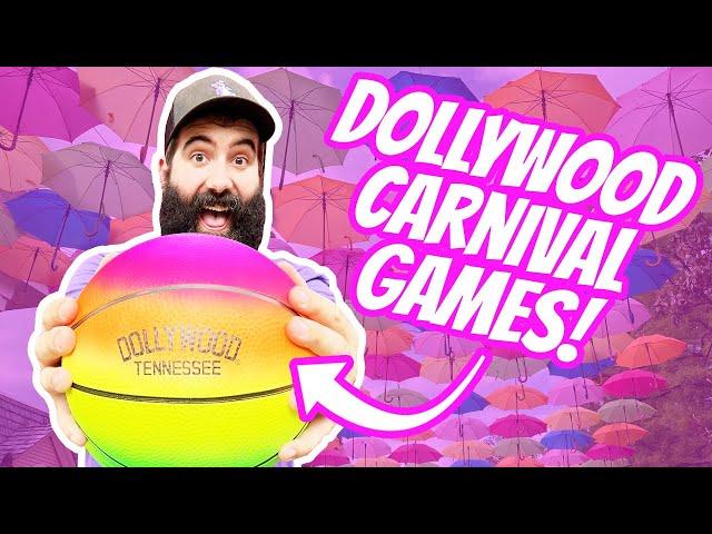 Playing Every Carnival Game at Dollywood!