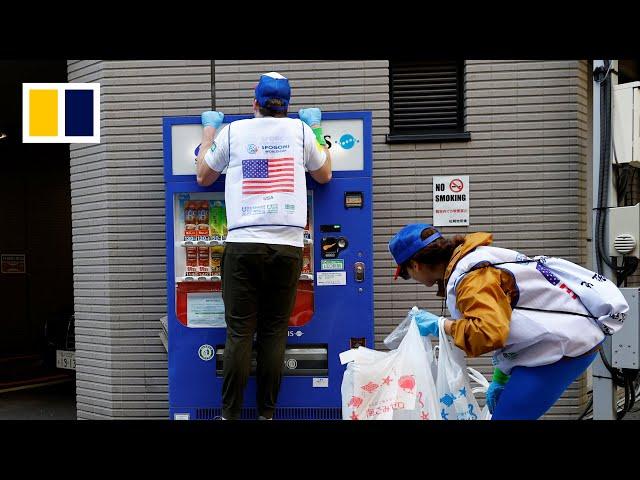 Trash-picking is competitive sport in Japan