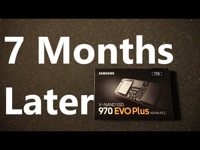 970 evo plus nvme 7 Months with windows 10  MZ-V7S1T0BW