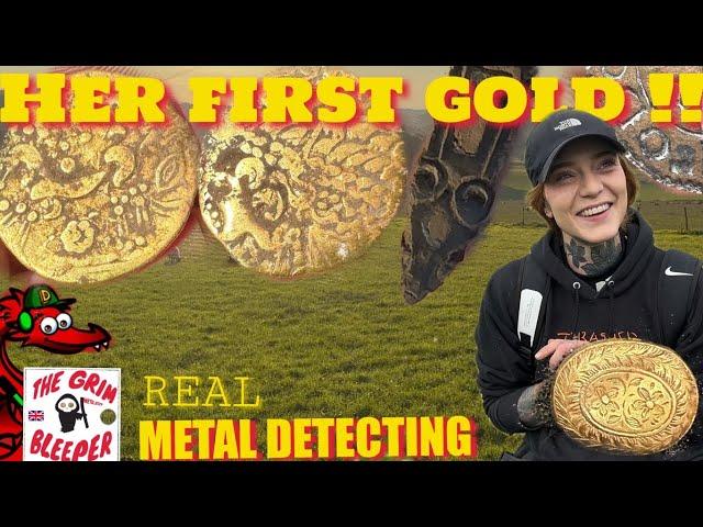 HER FIRST GOLD!!! Weekender GOLD GOLD GOLD !! Saxon Celtic Roman Norman