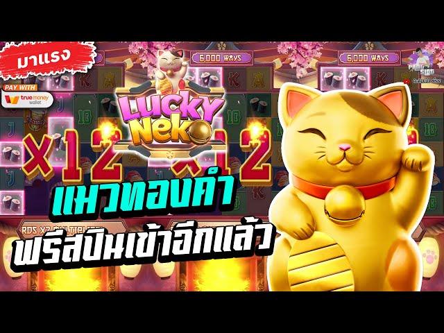 สล็อต สล็อตแตกง่าย สล็อตออนไลน์ เว็บตรง สล็อตpg - Lucky Neko แมวทองคำฟรีสปินเข้าอีกแล้ว