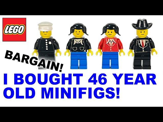 BAGAIN vintage minifigures from 1978 - Lego Set 1589