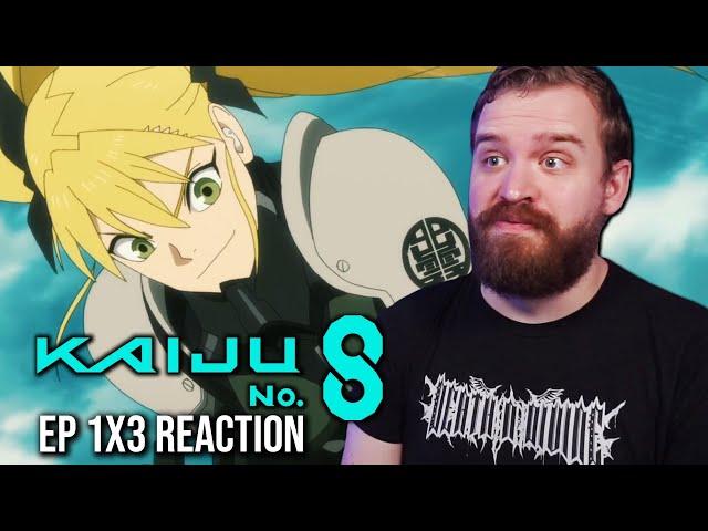 ONLY 0.01%?!? | Kaiju No. 8 Ep 1x3 Reaction & Review