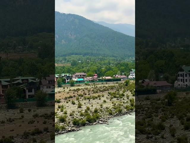 Pahalgam on the side of lidder river #kashmir #mountains #pahalgam #2024 #nature #kashmirvalley #om