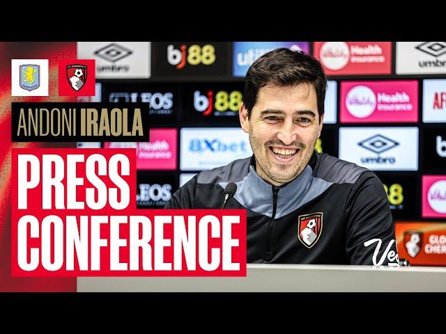 Press conference: Andoni previews Villa trip and provides injury news on Scott and Sinisterra