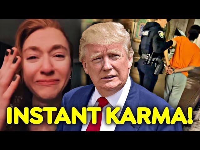 DERANGED Liberals Get INSTANT KARMA After Threats To Trump Supporters