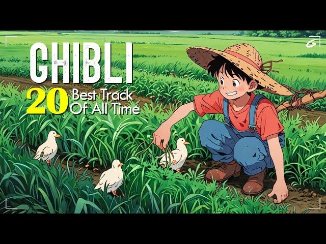 Ghibli Music Collection 2024  Best Ghibli Piano Collection  BGM for work relax study