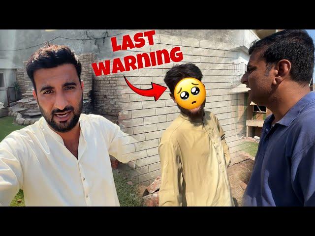 Fiaz Bhai Pr Wahab Bhiya Gussa Hogae || Last Warning||