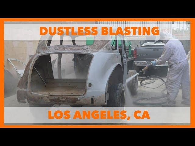 Dustless Blasting in Los Angeles CA | The California Auto Body Shop