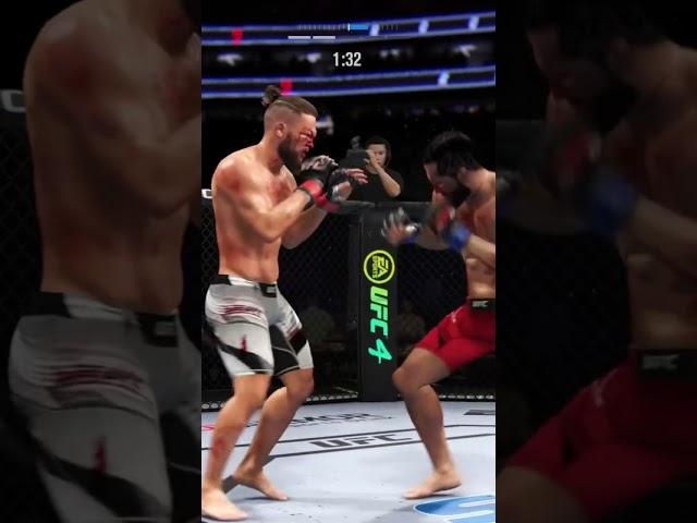 UFC 4 BROKEN NECK KO! #shorts #ufc4 #ufc #easports #easportsufc4