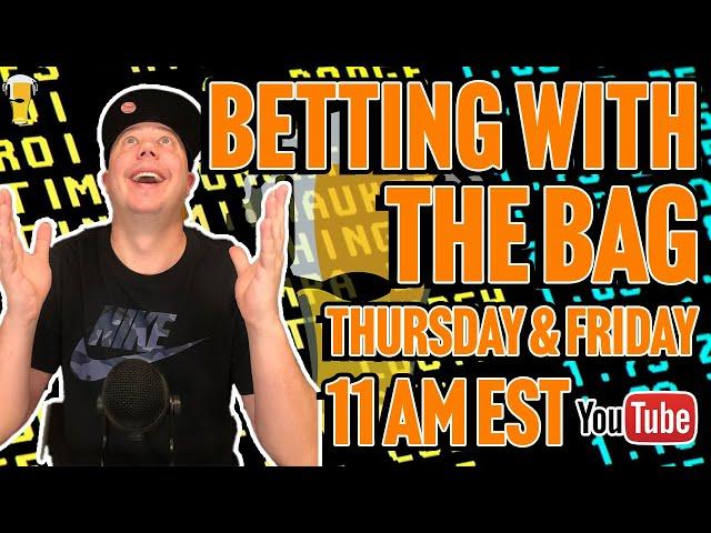 NHL | NCAAF | NCAAB | NBA | Sports Betting Live | Betting with the Bag | Thur, Jan 9th, 2024