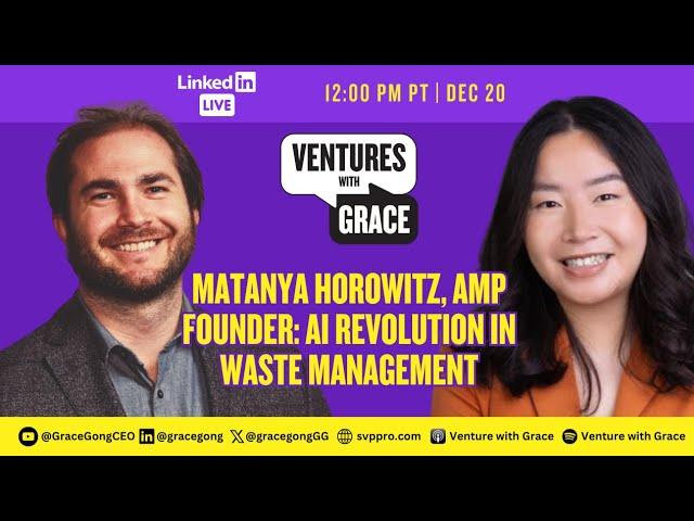 Matanya Horowitz, AMP founder: AI Revolution in Waste Management