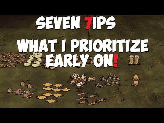 DST: WHAT TO PRIORITIZE EARLY ON? (Seven 7ips)