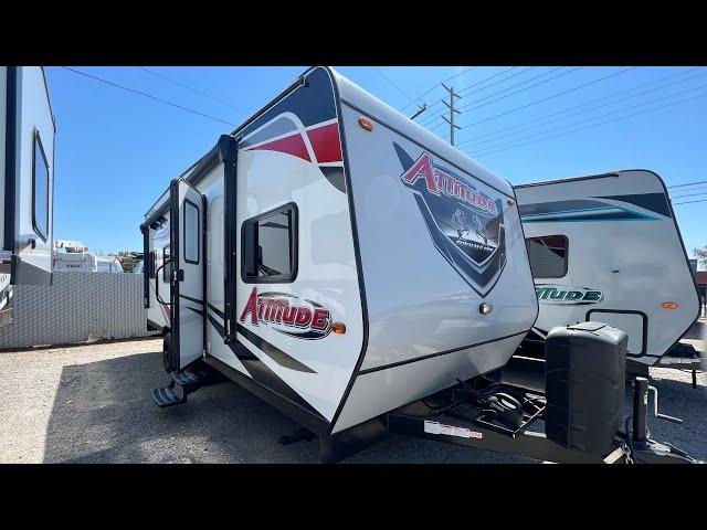 2024 Eclipse Attitude 20FBG24 Toy Hauler with Lots of Cargo!