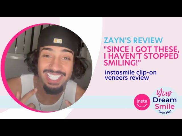 Zayn's instasmile Clip-On Veneers Review | "Since I Got These, I haven't Stopped Smiling!"