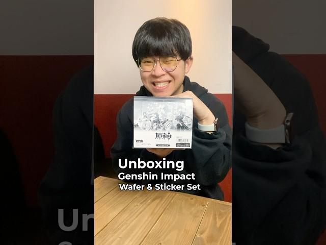 Genshin Impact Sticker set 2025 unboxing #unboxing #shorts #genshinimpact #genshin #fyp