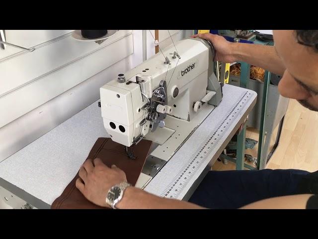 Brother twin needle industrial sewing machine LT 2–8 75–3