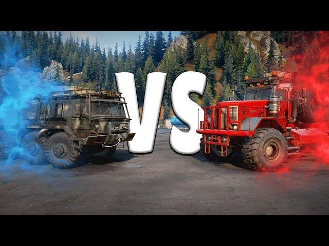 Best Truck In Snowrunner? - ZikZ 605R VS Kenworth 963