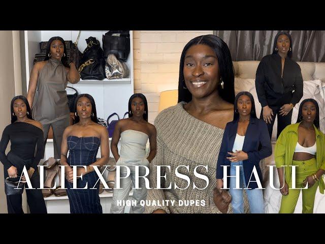 ALIEXPRESS TRY ON HAUL | ZARA DUPES + HIGH QUALITY PIECES