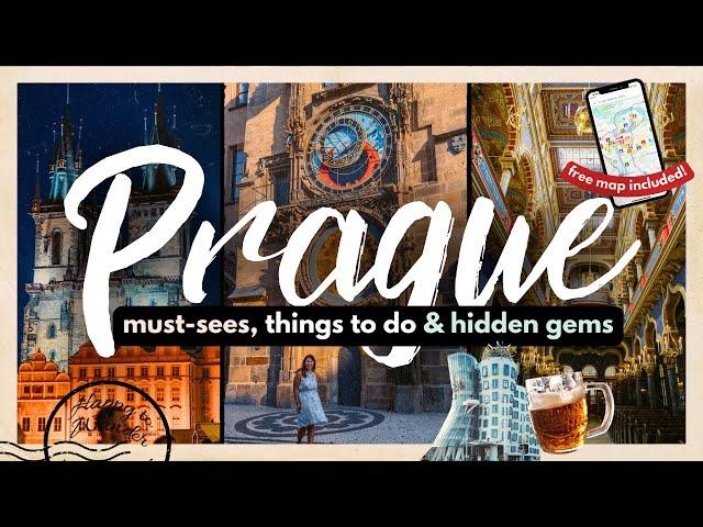 BEST THINGS TO DO IN PRAGUE FOR FIRST TIMERS W/ MAP | 10+ Must-Dos,  Hidden Gems & More!