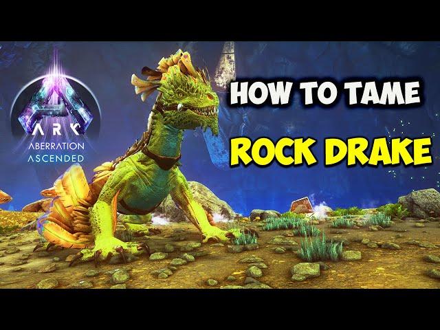 ARK: How to EASILY TAME A ROCK DRAKE in Ascended Aberration | All Steps Explained