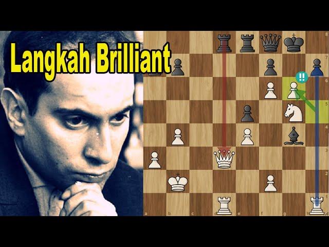 Mikhail Tal Mendapat Penghargaan Brilliancy Prize Karena Game Ini