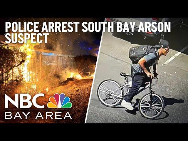 Morgan Hill police arrest suspected serial arsonist