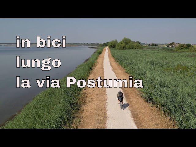 In bici lungo la via Postumia