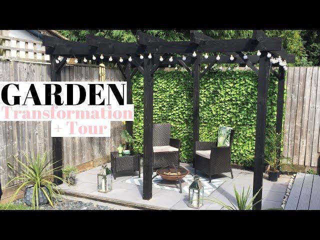 NEW BUILD GARDEN TRANSFORMATION UK DIY PERGOLA & GARDEN | HOME TOUR Ep 5