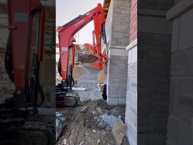 #kubota #miniexcavator #kx33 #excavator #digging #dirtydiggers #finesse #skills #tight #dirtwork #oh