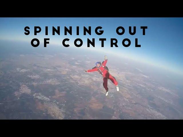 Spinning out of control during Level 5 AFF Course in Spain - Skydiving