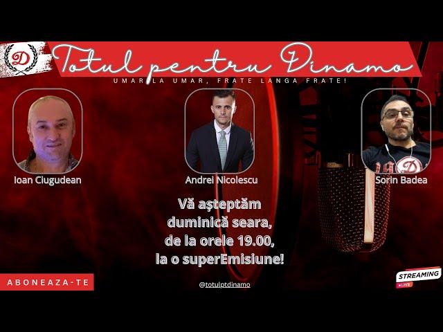 Totul pentru Dinamo!