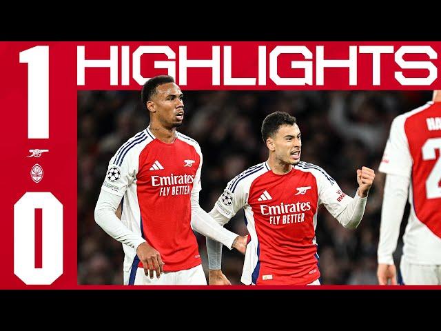 IMPORTANT WIN! | HIGHLIGHTS | Arsenal vs Shakhtar Donetsk (1-0) | UEFA Champions League