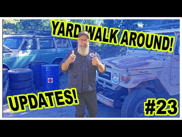 Yard Walk around time and wow the lads have a lot going on.