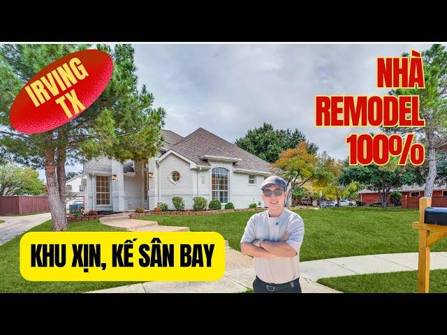 $499,900  NHÀ ĐẸP IRVING, TEXAS - FULL SỬA MỚI, GIÁ TỐT! | CƠ HỘI VÀNG CHO NGƯỜI MUA NHÀ 