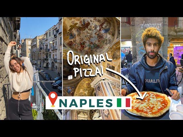 Is Napoli Nice? | THE BEST PIZZA IN THE WORLD | Naples Italy Travel Vlog 2022 4K