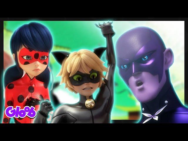 LADYBUG E CAT NOIR DERROTAM GABRIEL AGRESTE (JUBILATION) | MIRACULOUS 5ª TEMPORADA | Mundo Gloob