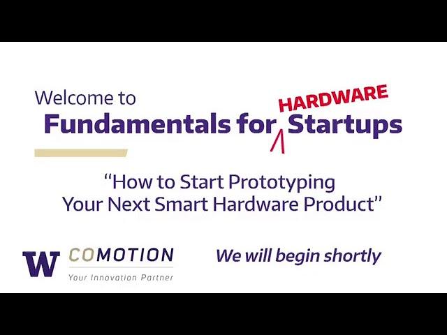 UW CoMotion Live Stream