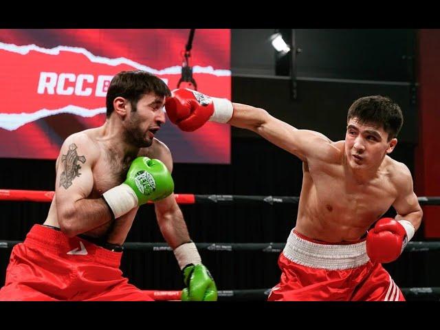 RCC Boxing | НОКАУТ В ПЕЧЕНЬ | Баходур Якубов, Таджикистан vs Сурен Хачатрян, Армения