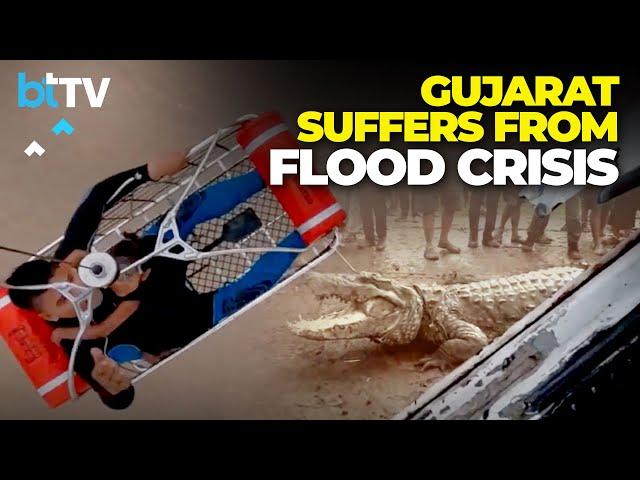 Gujarat Reels From Torrential Rain: Floods, Deaths, And Disruption Amid Rescue Efforts