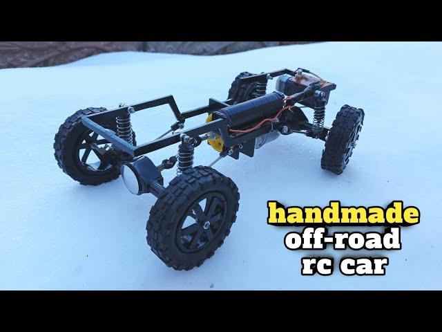 handmade 4wd off-road rc car // (full video )