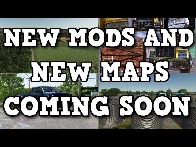 NEW MODS AND MAPS COMING SOON TO ALL PLATFORMS (PS5, XBOX, AND PC) | Farming Simulator 25