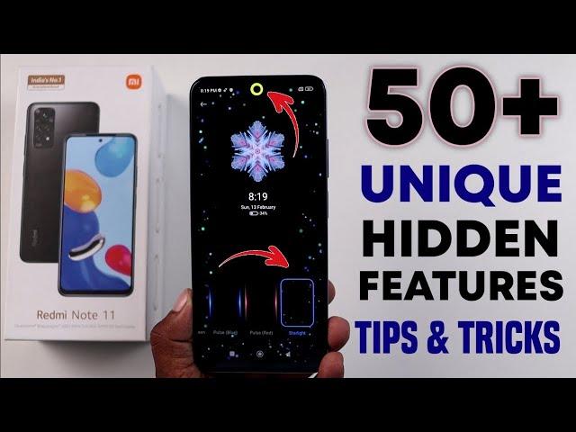 Redmi Note 11 Tips and Tricks | Redmi Note 11 Top 50+ Hidden Features in Hindi