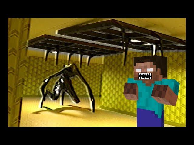 Monster School : THE BACKROOMS CHALLENGE - Minecraft Animation